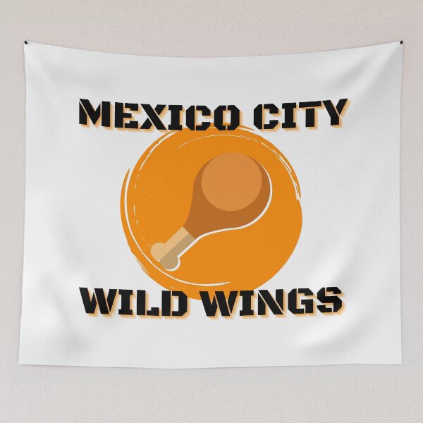Item preview, Mexico City Wild Wings Team Logo designed and sold by WeLoveBlaseball.