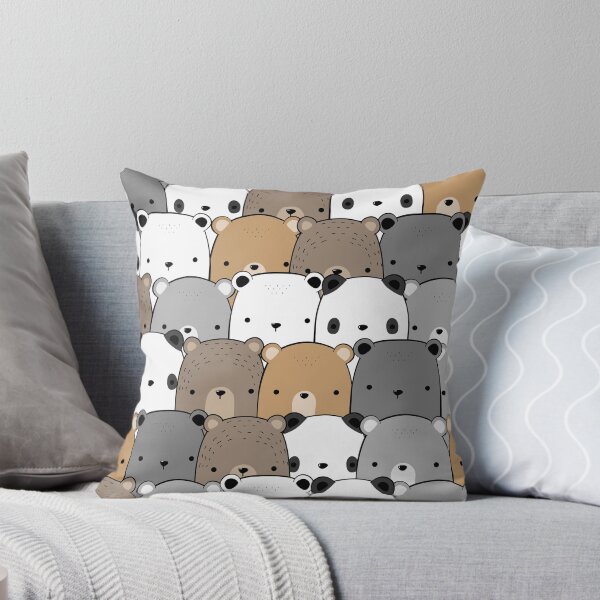 Item preview, Cute Doodle Teddy Bears designed and sold by Vector Scout Lab.