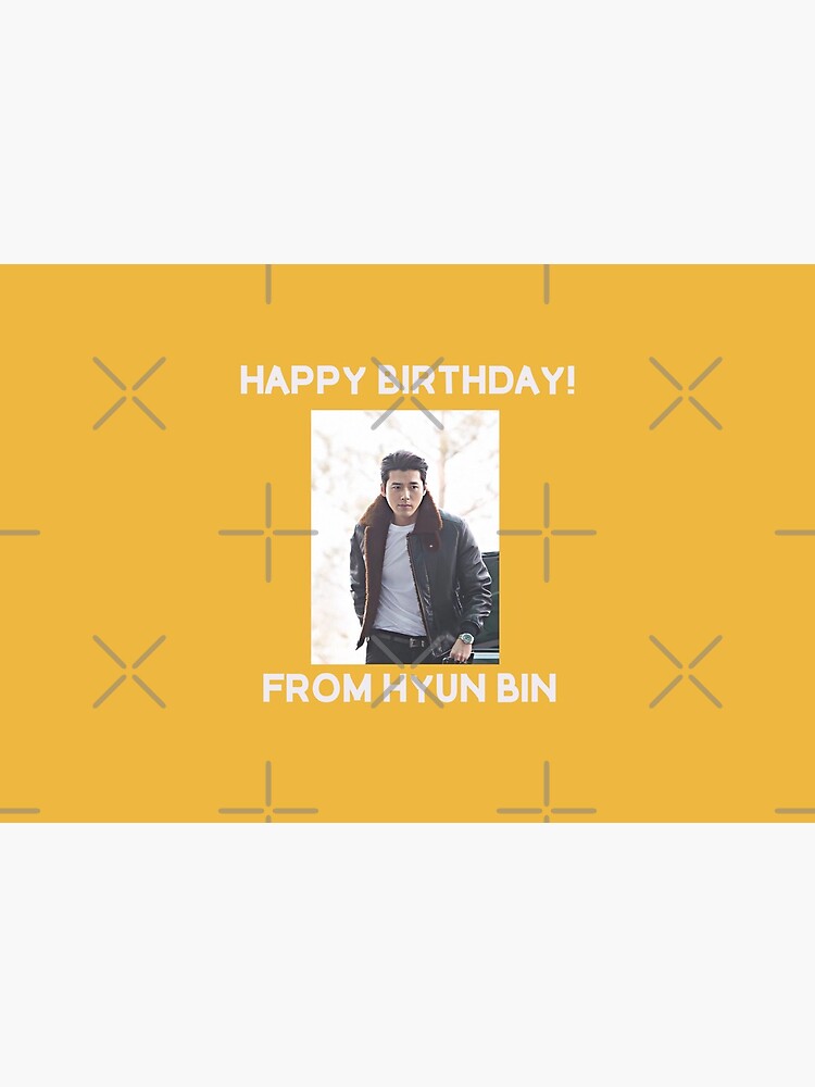 Happy Birthday From Hyun Bin by kpopkdramamerch