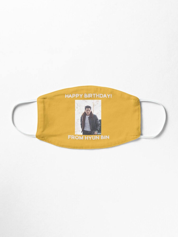 Alternate view of Happy Birthday From Hyun Bin Mask