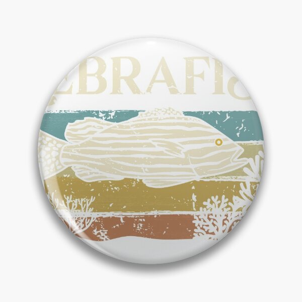 Item preview, Cool Retro Zebra Fish Silhouette Gift Design Idea design product designed and sold by Lisbob.