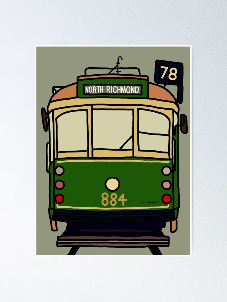78 31 112 95 75 Melbourne Trams Route Fold Out Cardboard Guides 24
