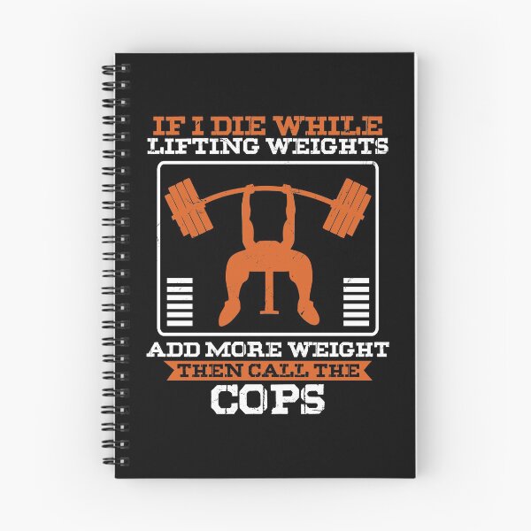 Item preview, Funny Workout Gym design If I Die Lifting Weights graphic designed and sold by Lisbob.