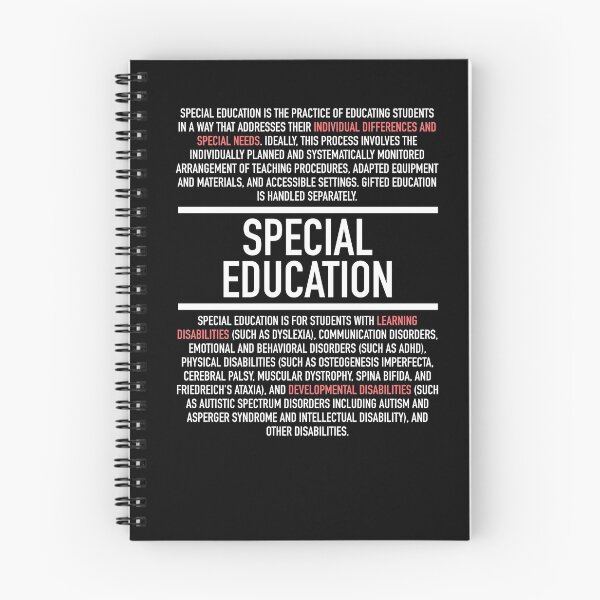 Item preview, Special Education Definition designed and sold by HiddenVerb.