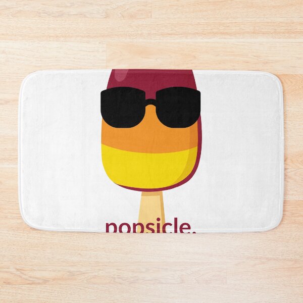 Item preview, Summer Popsicle design Funny Hipster Novelty Ice Cream Emoji print designed and sold by Lisbob.