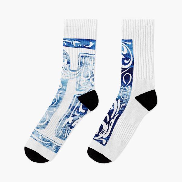 Item preview, The Letter E Blue Ocean Waves  designed and sold by yacine12353.