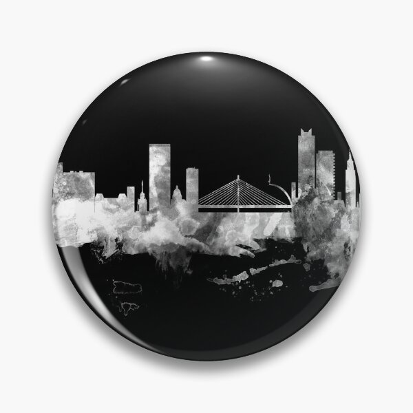 Item preview, Liege Belgium Skyline designed and sold by ArtPrints.