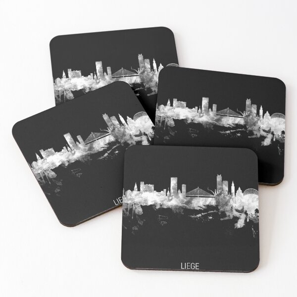 Item preview, Liege Belgium Skyline designed and sold by ArtPrints.