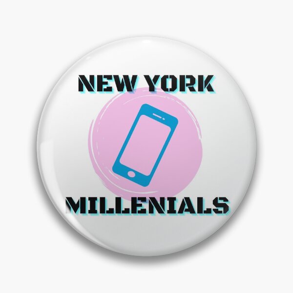 Item preview, New York Millenials Team Logo designed and sold by WeLoveBlaseball.