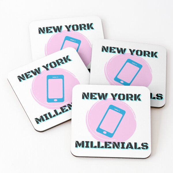 Item preview, New York Millenials Team Logo designed and sold by WeLoveBlaseball.