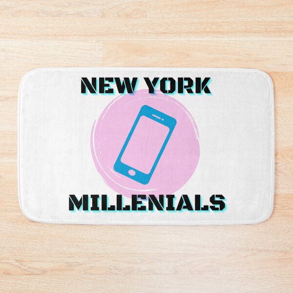 Item preview, New York Millenials Team Logo designed and sold by WeLoveBlaseball.
