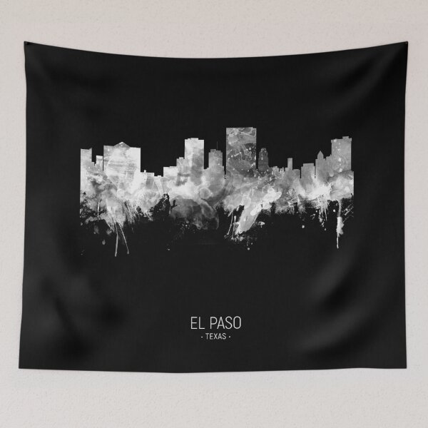 Item preview, El Paso Texas Skyline designed and sold by ArtPrints.