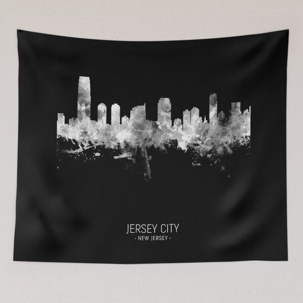Item preview, Jersey City New Jersey Skyline designed and sold by ArtPrints.