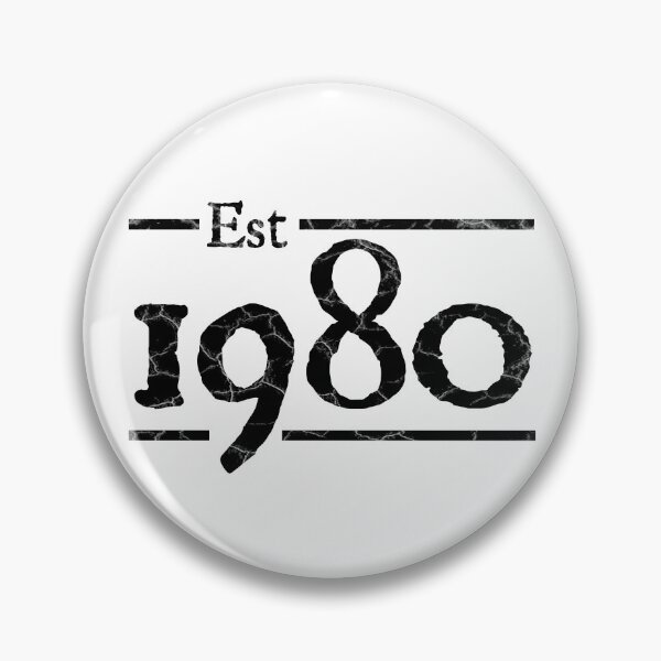 Item preview, Est 1980 birthday designed and sold by PlusAdore.