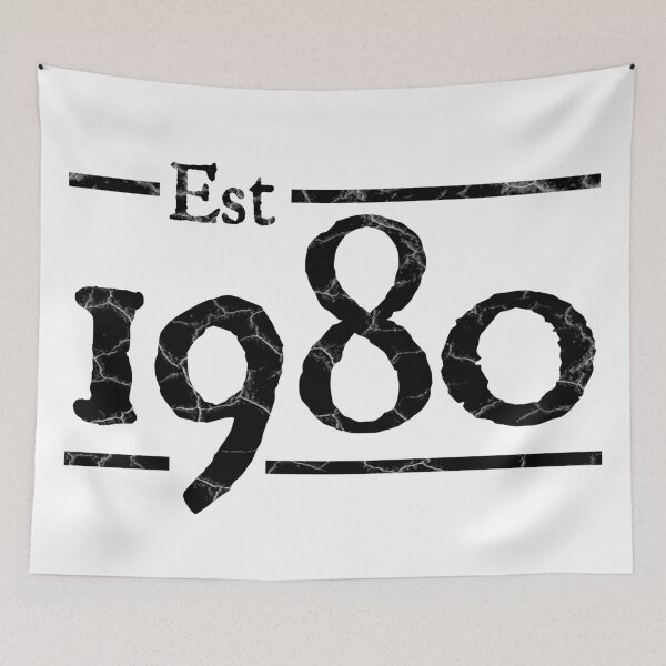 Item preview, Est 1980 birthday designed and sold by PlusAdore.