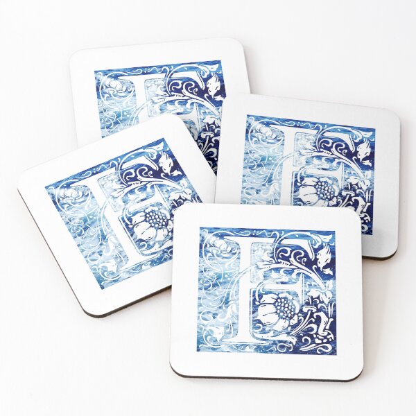 Artikelvorschau, Der Buchstabe F Blue Ocean Waves entworfen und verkauft von yacine12353.