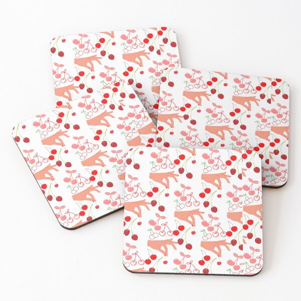 Item preview, Classic white cherry bomb fruit pattern gift design designed and sold by Michael Schmidt.
