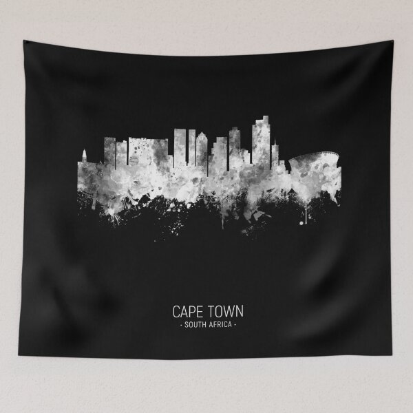 Item preview, Cape Town South Africa Skyline designed and sold by ArtPrints.