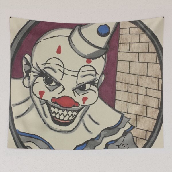 Item preview, Dimples the clown  designed and sold by Sketchyspics.