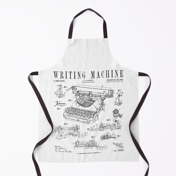 Item preview, Typewriter Writing Machine Vintage Writer Patent designed and sold by GrandeDuc.