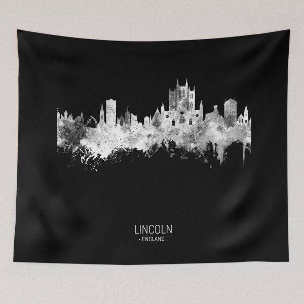 Item preview, Lincoln England Skyline designed and sold by ArtPrints.