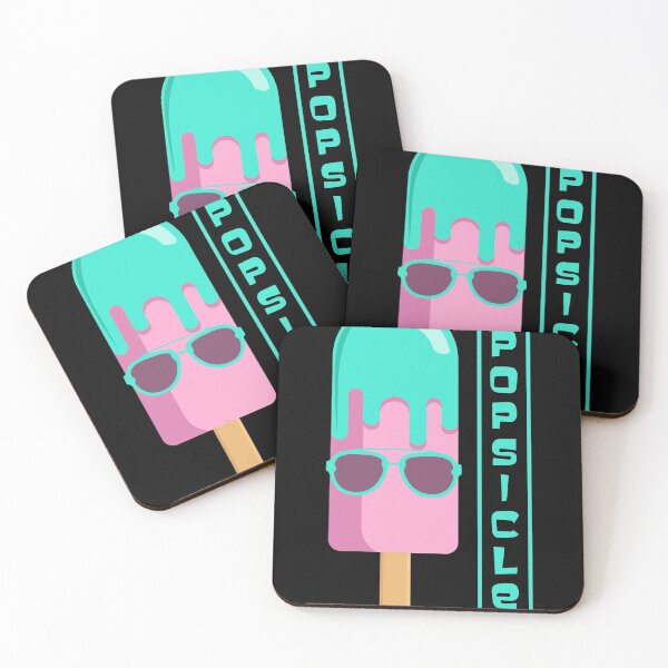 Item preview, Summer Popsicle design Funny Hipster Novelty Ice Cream Emoji graphic designed and sold by Lisbob.