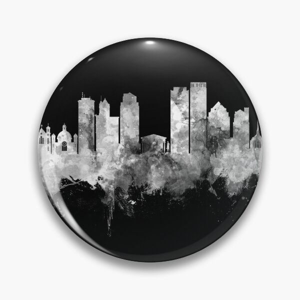 Artikelvorschau, Dayton Ohio Skyline entworfen und verkauft von ArtPrints.