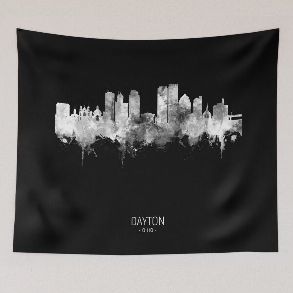 Item preview, Dayton Ohio Skyline designed and sold by ArtPrints.