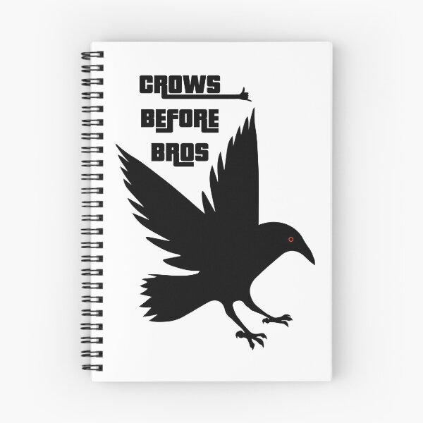 Item preview, Crows before bros Black and White Design designed and sold by Digitaldingo.