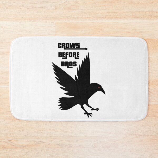 Item preview, Crows before bros Black and White Design designed and sold by Digitaldingo.
