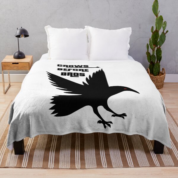 Item preview, Crows before bros Black and White Design designed and sold by Digitaldingo.