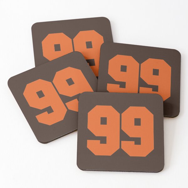 Item preview, 99 Number Cleveland Sports Ninety-Nine Brown Jersey designed and sold by HelloFromAja.