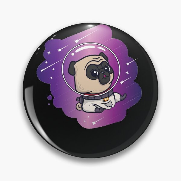 Item preview, PUG ASTRONAUT DESIGN FOR DOG LOVERS designed and sold by fatshirt.