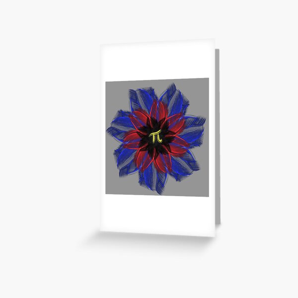Polyamorous flower Greeting Card