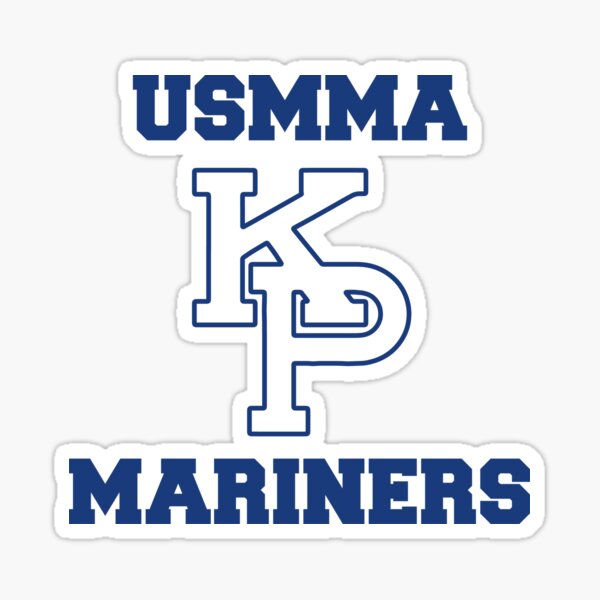  J2 Sport USMMA United States Merchant Marine Academy Kings  Point Mariners NCAA Sticker Youth Long Sleeve T-Shirt : Sports & Outdoors