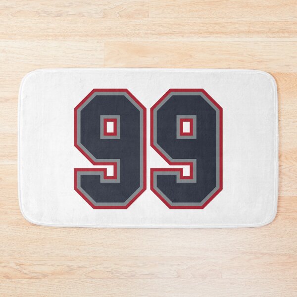 Item preview, 99 Navy Grey Red Sports Number Ninety-Nine designed and sold by HelloFromAja.