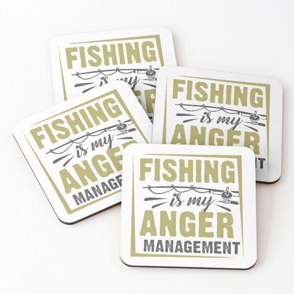 Item preview, Fishing is my anger management designed and sold by NathanJames20.