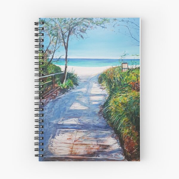 Item preview, Boardwalk to beach designed and sold by ChristineDavisArt.