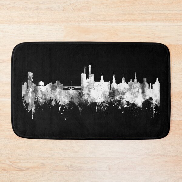 Artikelvorschau, Iowa City Iowa Skyline entworfen und verkauft von ArtPrints.