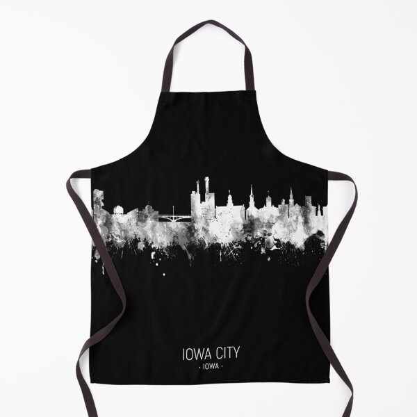 Artikelvorschau, Iowa City Iowa Skyline entworfen und verkauft von ArtPrints.