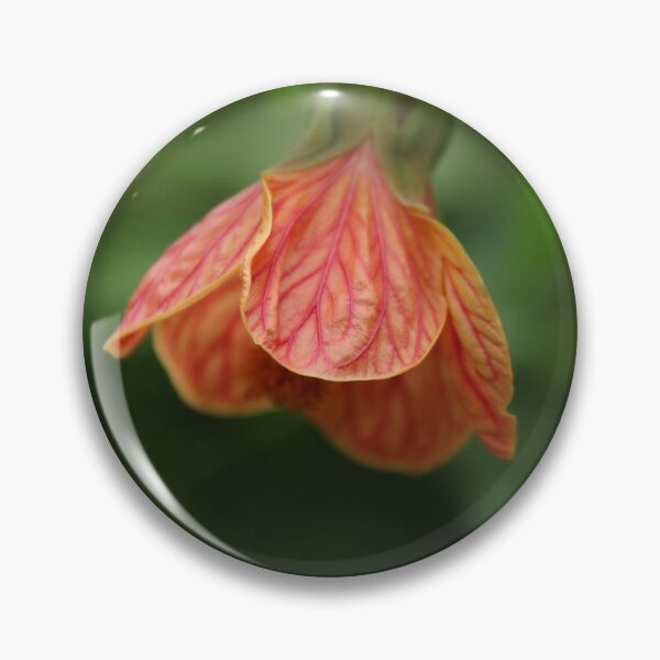 Item preview, Red Orange Bell Flower designed and sold by Honey Myrtle Studio.