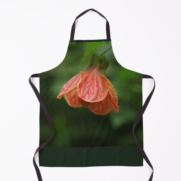 Item preview, Red Orange Bell Flower designed and sold by Honey Myrtle Studio.