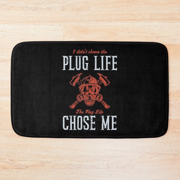 Item preview, Plug Life Funny Firefighter Volunteer Fire Chief Gift designed and sold by 2blackcherries.