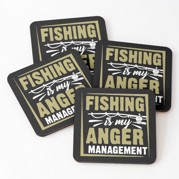 Item preview, Fishing is my anger management designed and sold by NathanJames20.