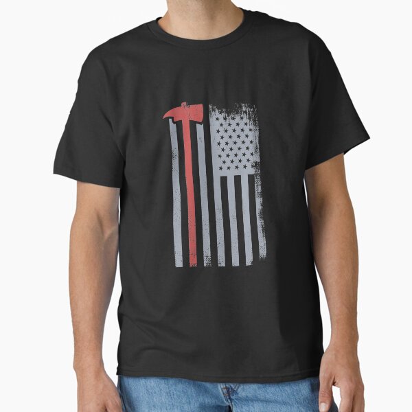 Item preview, Thin Red Line Redline Gift American Flag Red Axe Firefighter designed and sold by 2blackcherries.