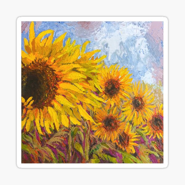 Sunflower collection Sticker