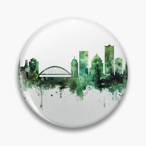 Artikelvorschau, Rochester New York Skyline entworfen und verkauft von ArtPrints.