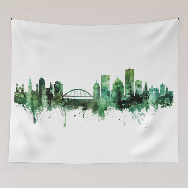 Artikelvorschau, Rochester New York Skyline entworfen und verkauft von ArtPrints.