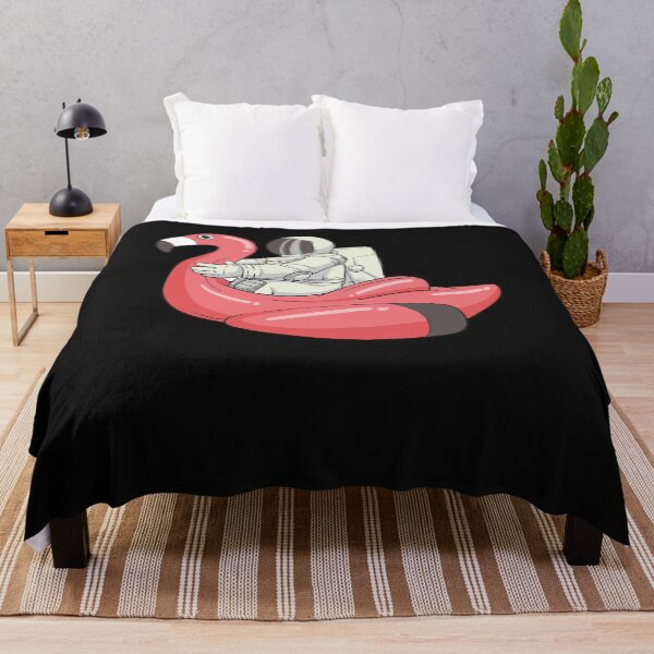 Item preview, ASTRONAUT ON FLAMINGO FOR BEACH FANS designed and sold by fatshirt.