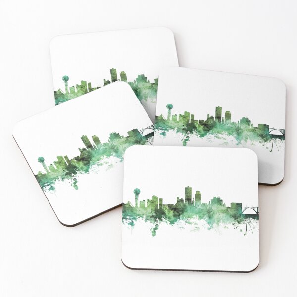 Item preview, Knoxville Tennessee Skyline designed and sold by ArtPrints.